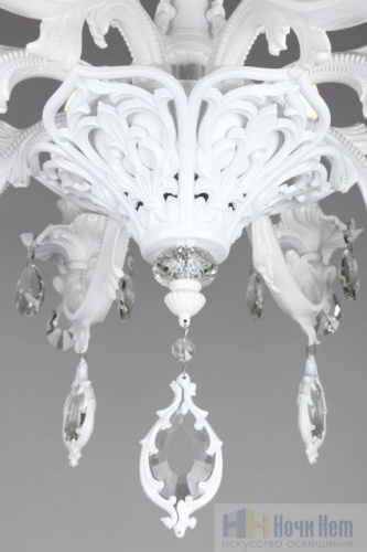 Люстра подвесная Omnilux Senis OML-74713-08, раздел каталога Хрустальные люстры интернет-магазина Ночи Нет