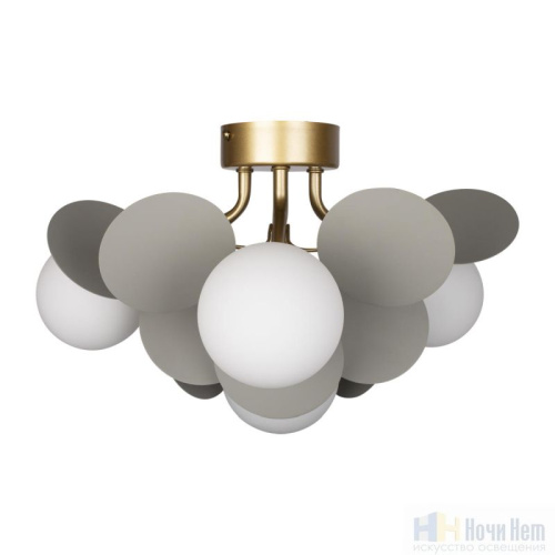 Люстра Loft IT Matisse 10008/4C Grey, раздел каталога Люстры с плафонами интернет-магазина Ночи Нет