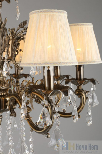 Люстра подвесная Omnilux Catanzaro OML-30813-08, раздел каталога Люстры с абажурами интернет-магазина Ночи Нет