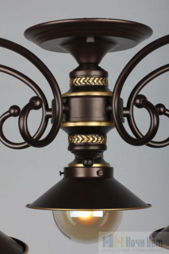 Люстра потолочная Omnilux Fontelo OML-50407-05, раздел каталога Люстры с плафонами интернет-магазина Ночи Нет