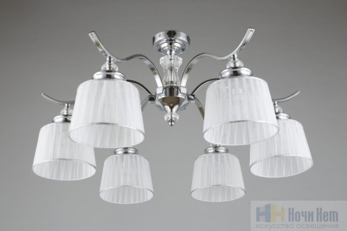 Люстра Omnilux Arosio OML-88407-06, раздел каталога Люстры с плафонами интернет-магазина Ночи Нет