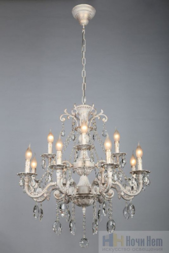 Люстра подвесная Omnilux Martina OML-79003-12, раздел каталога Хрустальные люстры интернет-магазина Ночи Нет