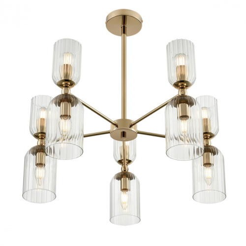 Люстра Lumion Kassia 6586/10, раздел каталога Люстры с плафонами интернет-магазина Ночи Нет