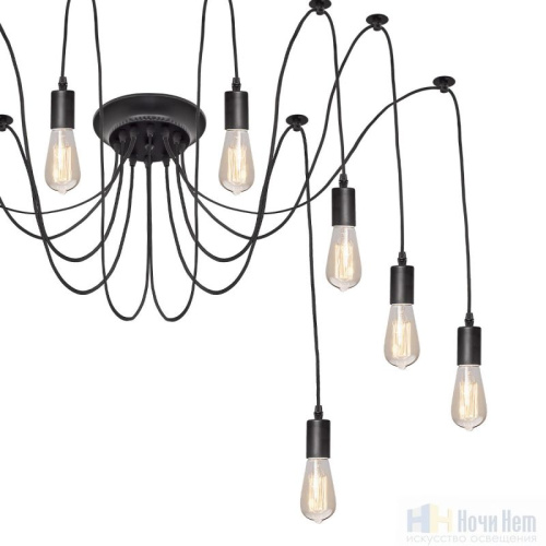 Люстра Loft IT Spider LOFT1162/10, раздел каталога Кованые люстры интернет-магазина Ночи Нет