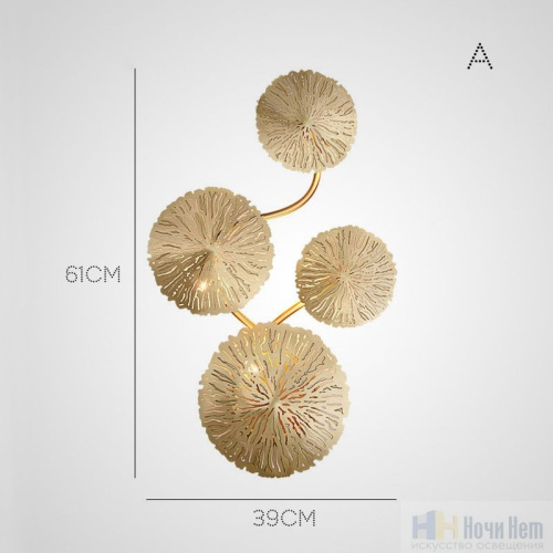 Бра ImperiumLoft Inca 179938-26, раздел каталога Бра с плафоном интернет-магазина Ночи Нет