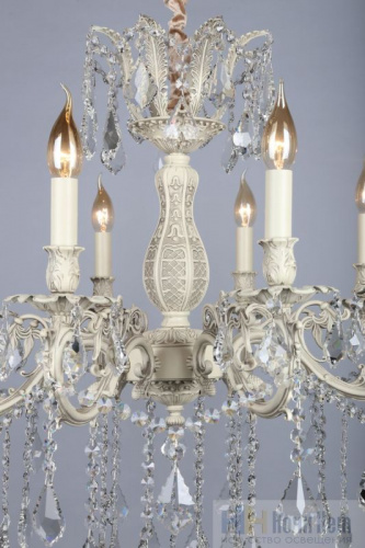 Люстра подвесная Omnilux Taranto OML-74403-08, раздел каталога Хрустальные люстры интернет-магазина Ночи Нет