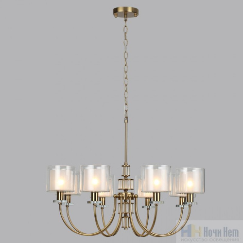 Люстра Odeon Light Saga 5088/8, раздел каталога Люстры с плафонами интернет-магазина Ночи Нет