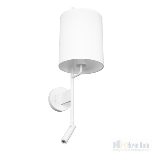 Бра Loft IT Ritz 10253W/B White, раздел каталога Бра с абажуром интернет-магазина Ночи Нет