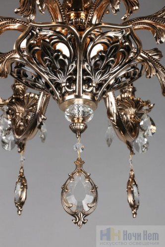 Люстра подвесная Omnilux Senis OML-74703-08, раздел каталога Хрустальные люстры интернет-магазина Ночи Нет