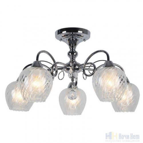 Люстра Omnilux Telti OML-53607-05, раздел каталога Люстры с плафонами интернет-магазина Ночи Нет