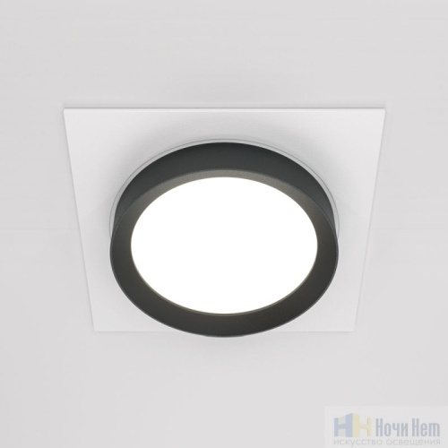 Встраиваемый светильник Maytoni Hoop DL086-GX53-SQ-WB, раздел каталога Точечные светильники металл интернет-магазина Ночи Нет