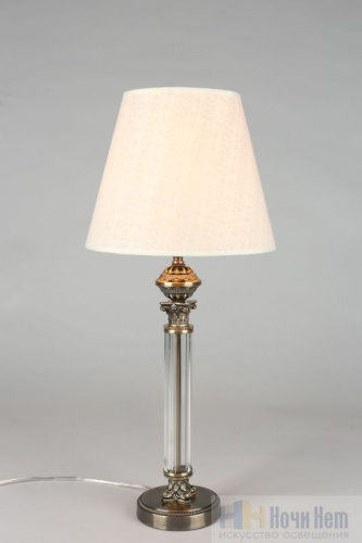 Настольная лампа Omnilux Rivoli OML-64214-01, раздел каталога Настольные лампы с абажуром интернет-магазина Ночи Нет
