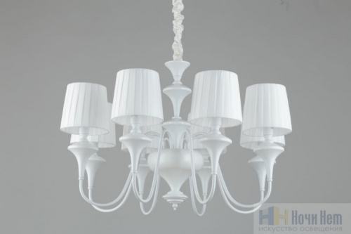 Люстра подвесная Omnilux Monsano OML-72503-08, раздел каталога Люстры с абажурами интернет-магазина Ночи Нет