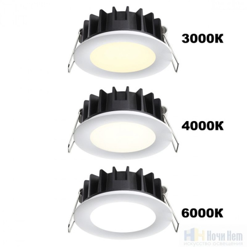 Встраиваемый светильник Novotech Lante 358949, раздел каталога Светодиодные точечные светильники интернет-магазина Ночи Нет