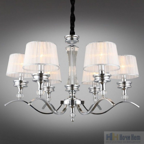 Люстра Omnilux Arosio OML-88403-06, раздел каталога Люстры с абажурами интернет-магазина Ночи Нет