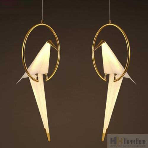 Светильник подвесной ImperiumLoft Origami Bird  74564-22, раздел каталога Подвесы 1 лампа интернет-магазина Ночи Нет
