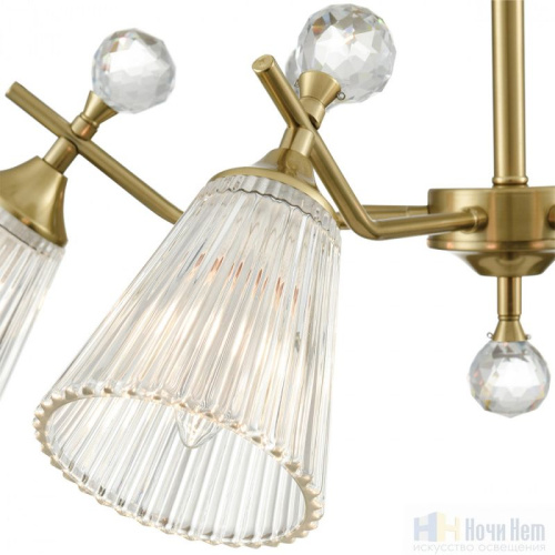 Люстра Lumion Aurica 8046/6C, раздел каталога Люстры с плафонами интернет-магазина Ночи Нет