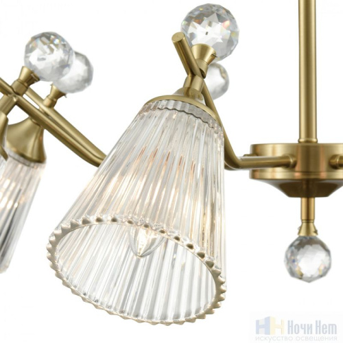 Люстра Lumion Aurica 8046/8C, раздел каталога Люстры с плафонами интернет-магазина Ночи Нет