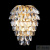 Бра Crystal Lux CHARME AP3 GOLD/TRANSPARENT 1374/403, раздел каталога Хрустальные бра интернет-магазина Ночи Нет