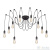 Люстра Loft IT Spider LOFT1162/10, раздел каталога Кованые люстры интернет-магазина Ночи Нет