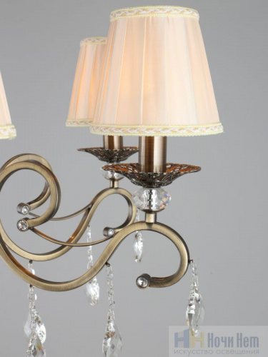 Люстра подвесная Omnilux Mezzano OML-79113-06, раздел каталога Люстры с абажурами интернет-магазина Ночи Нет