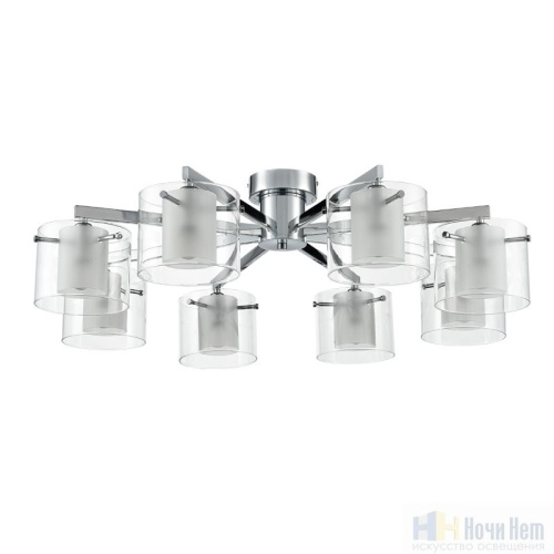 Люстра Lumion Verdi 8261/8C, раздел каталога Люстры с плафонами интернет-магазина Ночи Нет