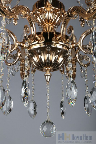 Люстра подвесная Omnilux Aosta OML-78903-12, раздел каталога Хрустальные люстры интернет-магазина Ночи Нет