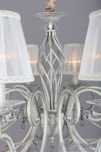 Люстра подвесная Omnilux Belluno OML-79103-10, раздел каталога Люстры с абажурами интернет-магазина Ночи Нет