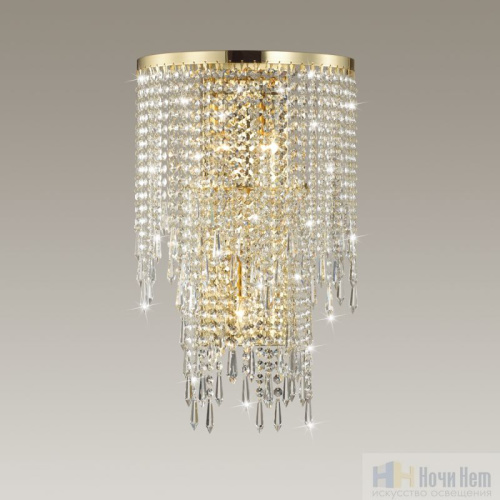 Бра Odeon Light Chokka 5028/3W, раздел каталога Хрустальные бра интернет-магазина Ночи Нет