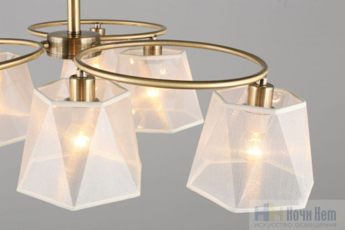 Люстра Omnilux Rapallo OML-65017-06, раздел каталога Люстры с абажурами интернет-магазина Ночи Нет