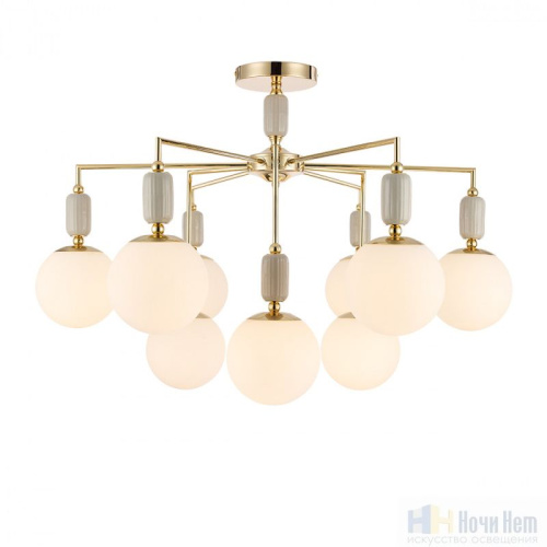 Люстра Lumion Vivien 6580/9C, раздел каталога Люстры с плафонами интернет-магазина Ночи Нет