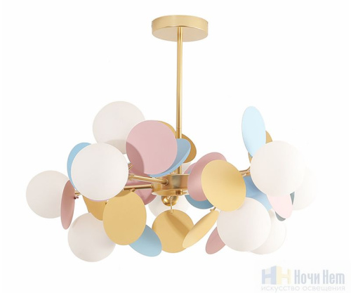 Люстра Kink Light Матиас 074160-10,33(43), раздел каталога Люстры с плафонами интернет-магазина Ночи Нет