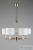 Люстра Aployt Franula APL.724.03.06, количество ламп - 6, площадь освещения - 18 кв.м Люстра Aployt Franula APL.724.03.06, раздел каталога Люстры с абажурами интернет-магазина Ночи Нет
