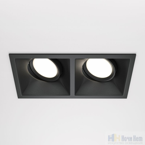 Встраиваемый светильник Maytoni Dot DL029-2-02B, раздел каталога Поворотные точечные светильники интернет-магазина Ночи Нет