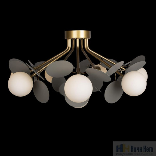 Люстра Loft IT Matisse 10008/8C Grey, раздел каталога Люстры с плафонами интернет-магазина Ночи Нет