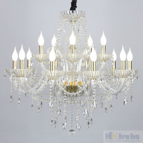 Люстра Omnilux Bonaita OML-70103-15, раздел каталога Хрустальные люстры интернет-магазина Ночи Нет