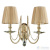 Бра Crystal Lux VICTORIA AP2 GOLD/AMBER, количество ламп - 2, площадь освещения - 6 кв.м Бра Crystal Lux VICTORIA AP2 GOLD/AMBER, раздел каталога Хрустальные бра интернет-магазина Ночи Нет