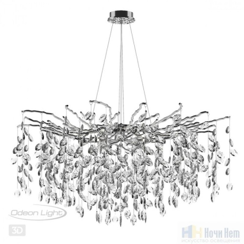 Люстра Odeon Light Delica 4970/12, раздел каталога Хрустальные люстры интернет-магазина Ночи Нет