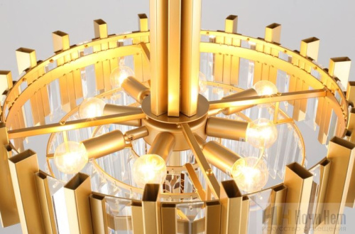 Люстра Omnilux Gaeta OML-69703-08, раздел каталога Хрустальные люстры интернет-магазина Ночи Нет