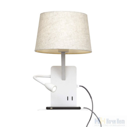 Бра Loft IT Station LOFT9993-WH, раздел каталога Бра с абажуром интернет-магазина Ночи Нет