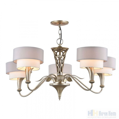 Люстра Maytoni Lillian H311-05-G, раздел каталога Люстры с абажурами интернет-магазина Ночи Нет
