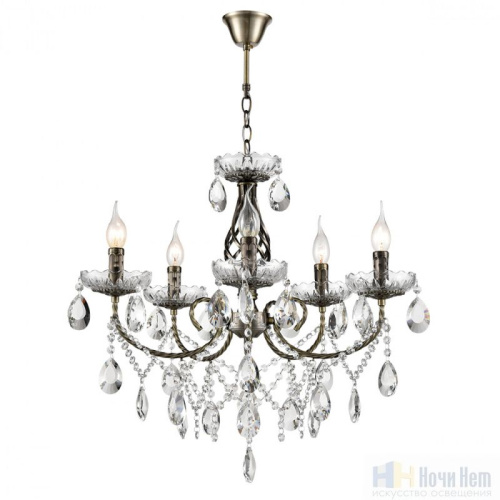 Люстра Lumion Linn 8190/5, раздел каталога Хрустальные люстры интернет-магазина Ночи Нет