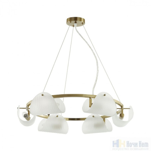 Люстра Lumion Fioro 6571/6, раздел каталога Люстры с плафонами интернет-магазина Ночи Нет