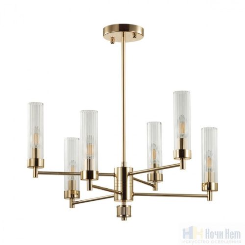 Люстра Lumion Kamilla 5274/6C, раздел каталога Люстры с плафонами интернет-магазина Ночи Нет
