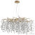 Люстра Odeon Light Delica 4969/12, количество ламп - 12, площадь освещения - 24 кв.м Люстра Odeon Light Delica 4969/12, раздел каталога Хрустальные люстры интернет-магазина Ночи Нет