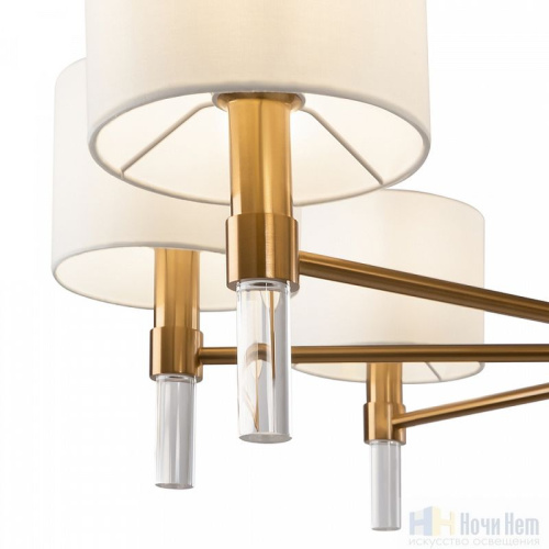 Люстра Freya Lino FR5186PL-08BS, раздел каталога Люстры с абажурами интернет-магазина Ночи Нет