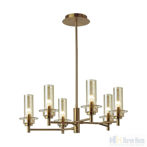 Люстра Lumion Madonna 6554/6C, раздел каталога Люстры с плафонами интернет-магазина Ночи Нет