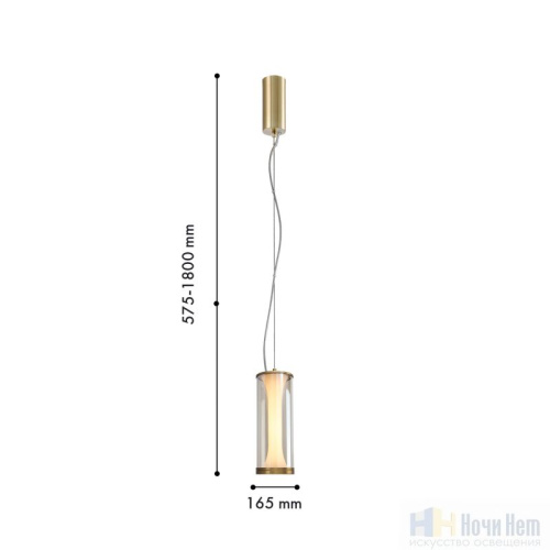 Светильник подвесной Favourite Bones 4244-1P, раздел каталога Подвесы 1 лампа интернет-магазина Ночи Нет