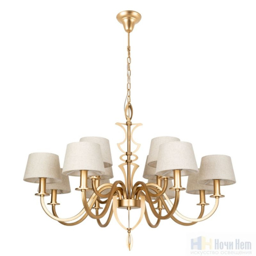 Люстра Divinare Florence 6819/19 SP-12, раздел каталога Люстры с абажурами интернет-магазина Ночи Нет