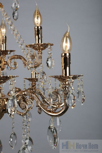 Люстра подвесная Omnilux Aosta OML-78903-12, раздел каталога Хрустальные люстры интернет-магазина Ночи Нет